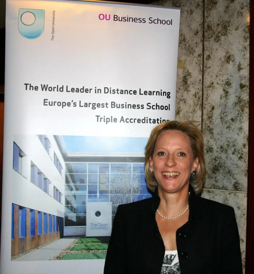 Open University-Studienberaterin Petra Mendes
