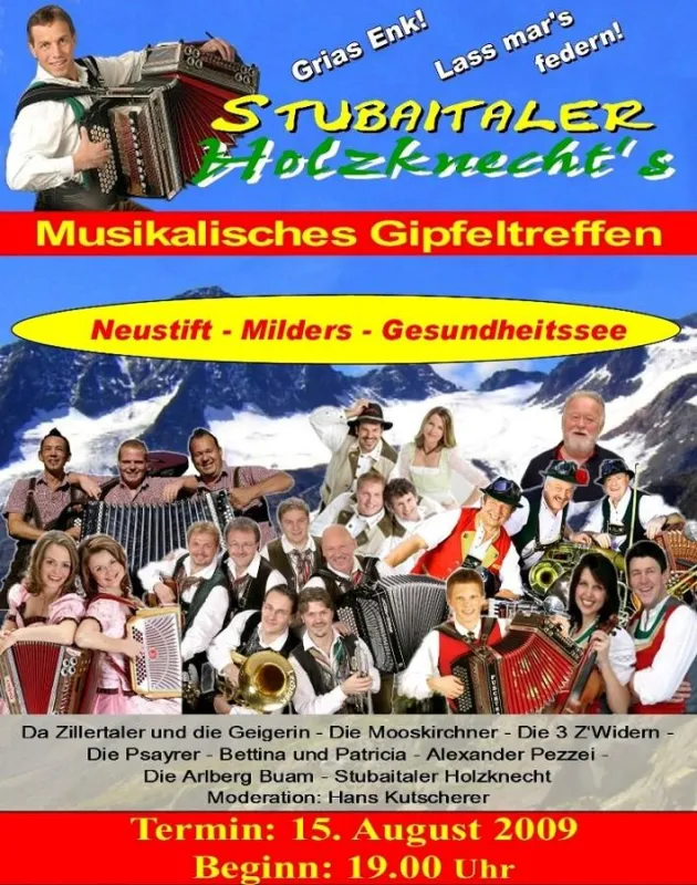 Infos unter http://www.stubaitalerholzknecht.at (Seite
