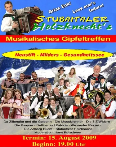 Musikalisches Gipfeltreffen 2009 Bild: Musikalisches Gipfeltreffen 2009