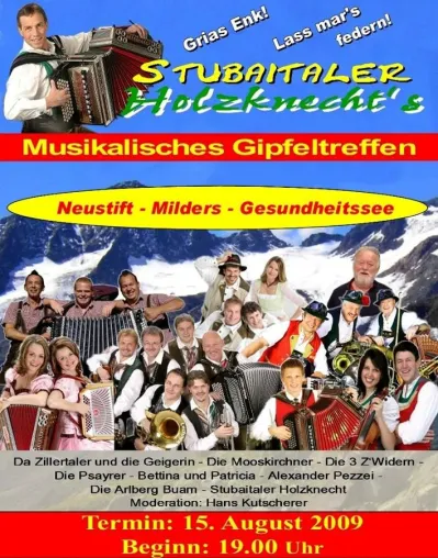 Bild: Musikalisches Gipfeltreffen 2009