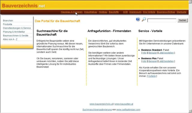 Bauverzeichnis.net – Die Suchmaschine für die Bauwirtschaft Bild: Bauverzeichnis.net – Die Suchmaschine für die Bauwirtschaft