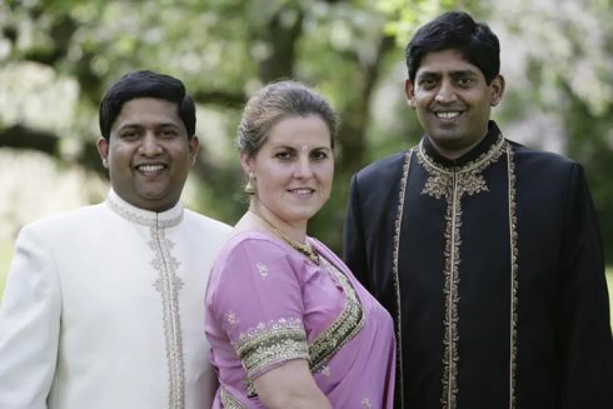 Dr. Shine Koorkaparambil, Gudrun Samuel, Dr. Hari Raj (bfs / Ayurveda Garden).