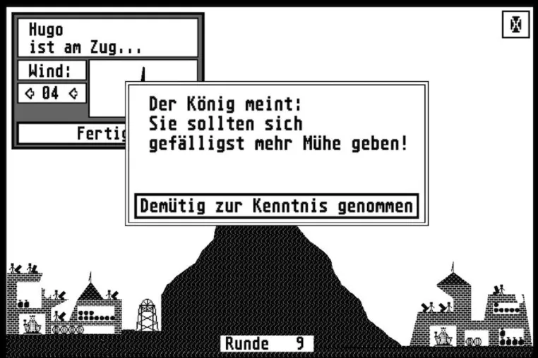 Ballerburg - Atari ST Klassiker aus 80ern als App Bild: Ballerburg - Atari ST Klassiker aus 80ern als App
