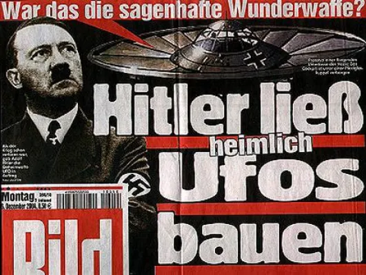 Albert Speer 1966: Es gab keine Nazi-UFOs bzw 'Reichsflugscheibe' von Hitler Bild: Albert Speer 1966: Es gab keine Nazi-UFOs bzw 'Reichsflugscheibe' von Hitler