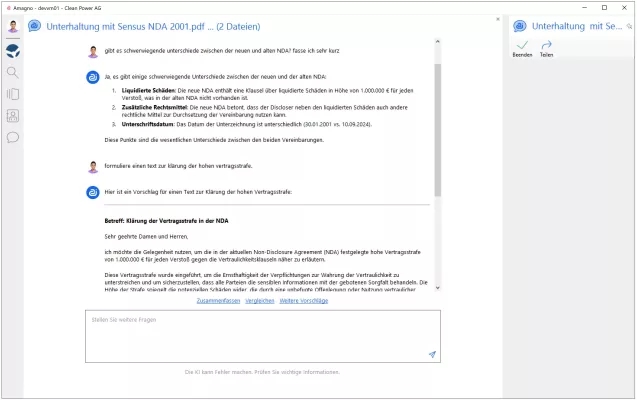 Bild: Mit Dokumenten chatten: Amagno.AI macht das ECM zum Dialogpartner