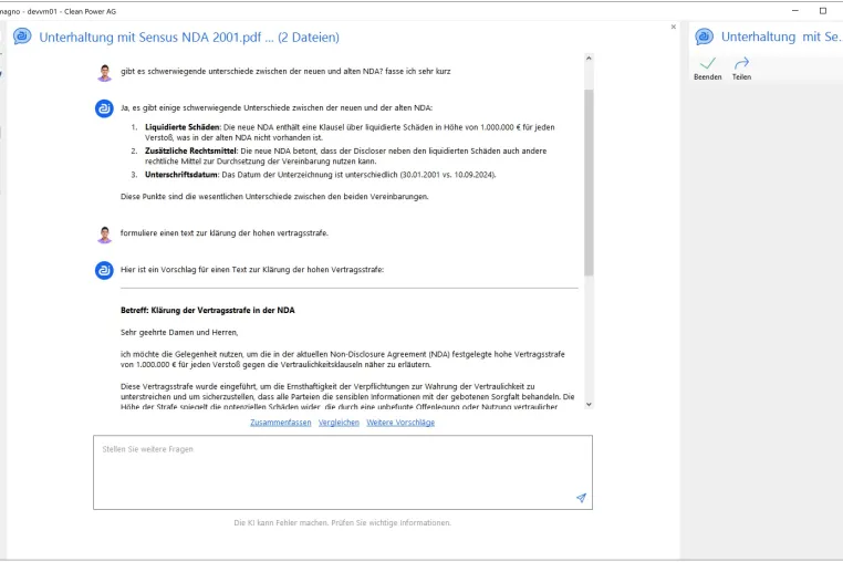 Mit Dokumenten chatten: Amagno.AI macht das ECM zum Dialogpartner Bild: Mit Dokumenten chatten: Amagno.AI macht das ECM zum Dialogpartner