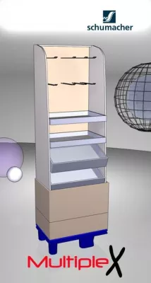 Schumacher MultipleX ist das erste Display aus bedarfsgerechten Modulen Bild: Schumacher MultipleX ist das erste Display aus bedarfsgerechten Modulen