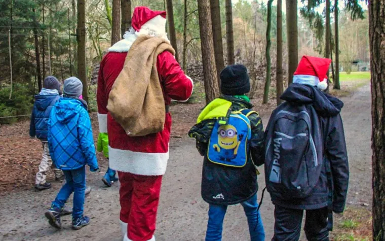 Bild: 15. Dezember 2018 – Tierische Weihnacht im Wildpark Müden