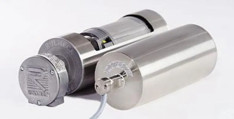 Trommelmotor Rulmeca 113 LS für die Lebensmittelindustrie Bild: Trommelmotor Rulmeca 113 LS für die Lebensmittelindustrie