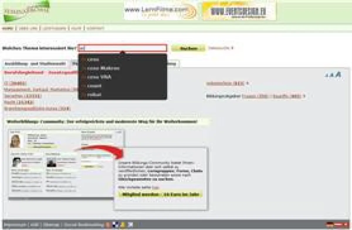 Homepage - Schellsuche