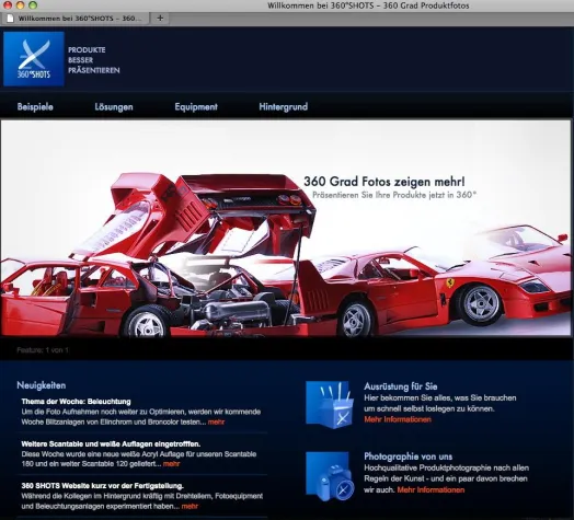 Bild: FUCHS EDV startet neue Sparte für 360 Grad Produktfotos