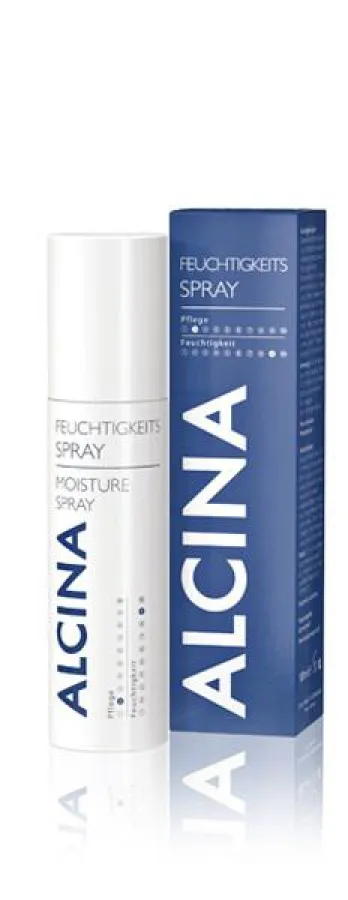 Feuchtigkeitsspray für die Haare von Alcina.