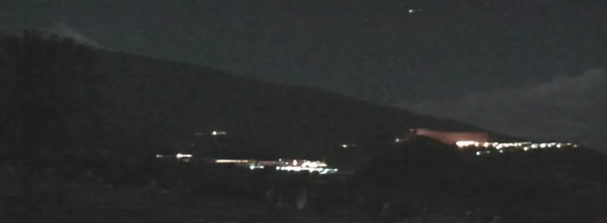 Foto: La Orotava, Los Realejos und Teile von Puerto de la Cruz hier gänzlich ohne Strom.