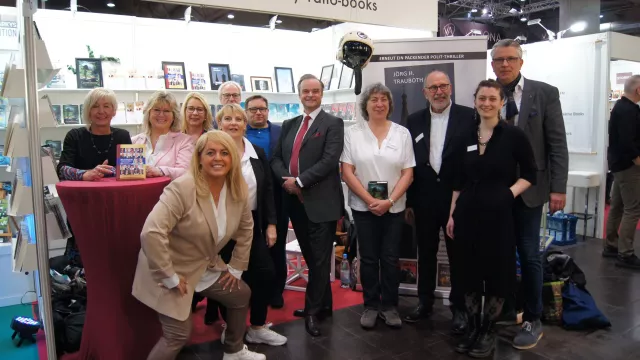 Bild: Ute Gütschow: Vom Live-Format zum Bestseller – #CatchUpCall Buch auf der Leipziger Messe enthüllt