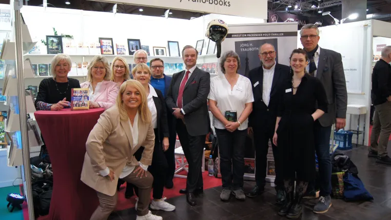 Bild: Ute Gütschow: Vom Live-Format zum Bestseller – #CatchUpCall Buch auf der Leipziger Messe enthüllt