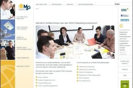 Bild: MVG-Online-Auftritt in neuer Gestaltung