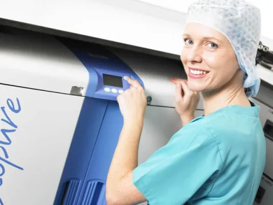 Bild: Biopurity durch modernstes Spülwassersystem