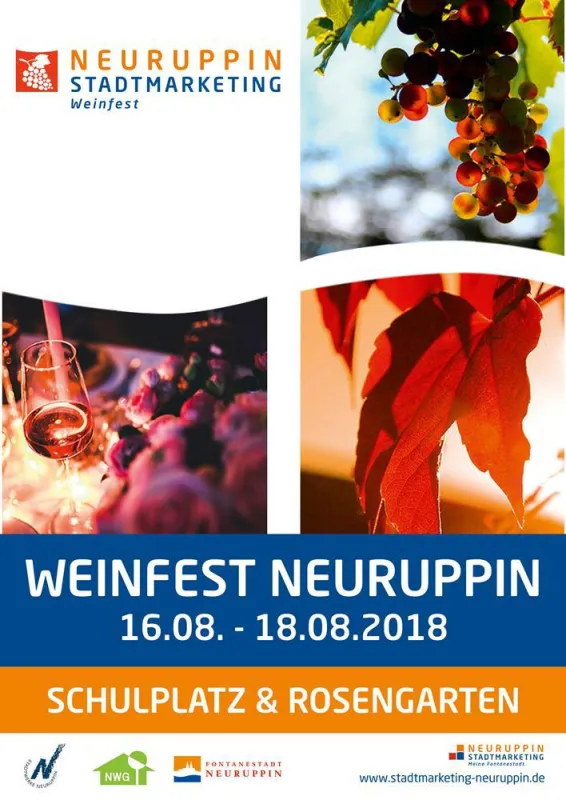 Plakat Weinfest 2018