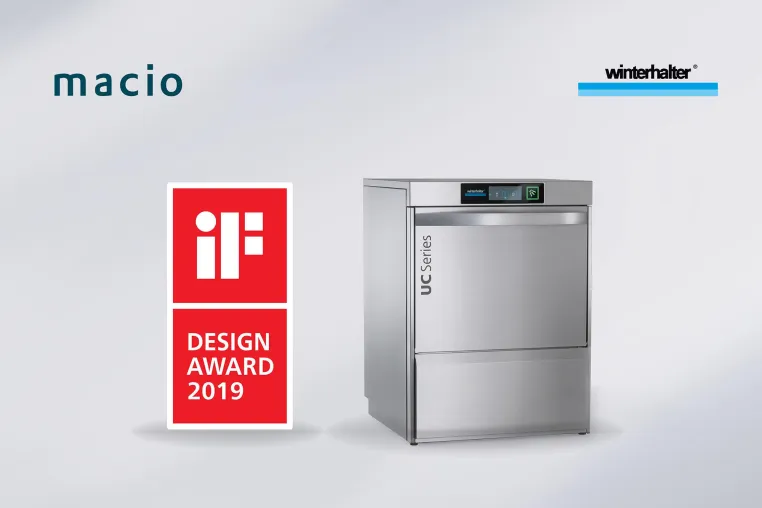 Bild: macio und Winterhalter gewinnen den iF Design Award 2019