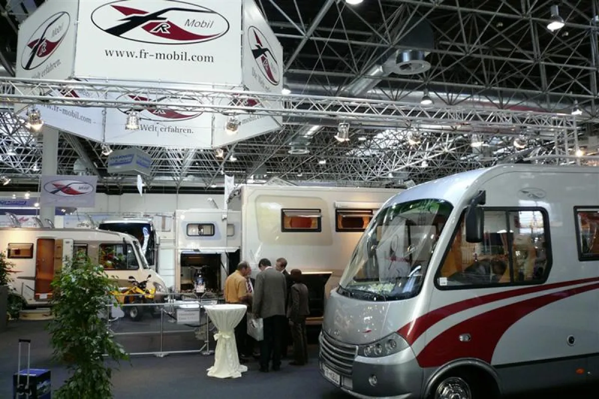FR-Mobil Caravan Salon 2008 Halle 14 • Stand A 42