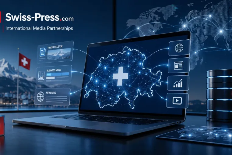 Swiss-Press.com öffnet Schweizer Publikationsumfeld für internationale Newswire- und Medienpartner Bild: Swiss-Press.com öffnet Schweizer Publikationsumfeld für internationale Newswire- und Medienpartner