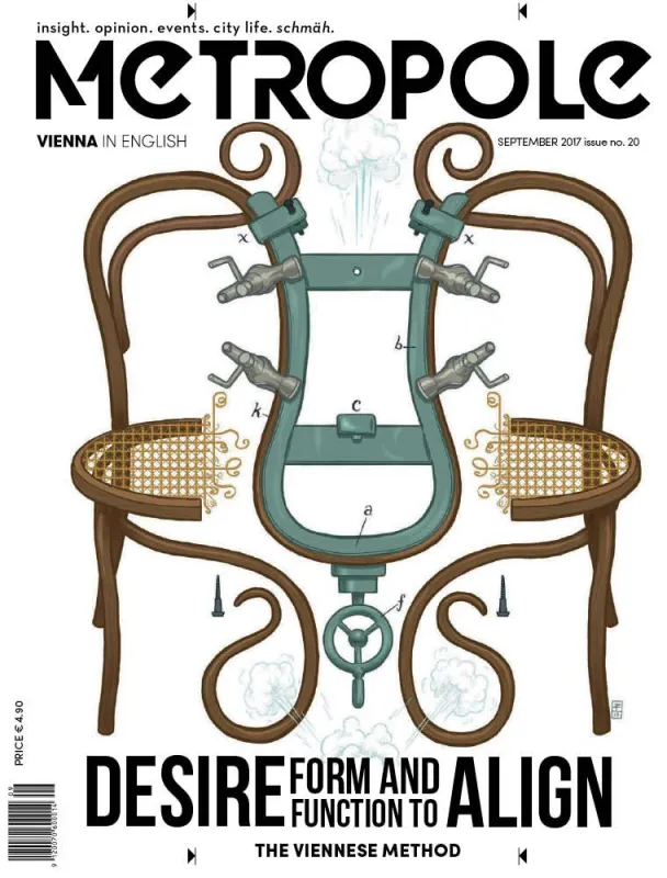 METROPOLE Cover September 2017 Illustrated by Peter Diamond