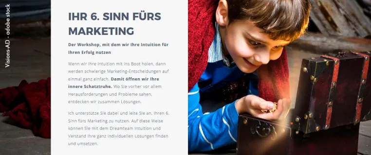 Bild: Positionierung für kleine und mittlere Unternehmen mit dem Dreamteam Intuition + Verstand