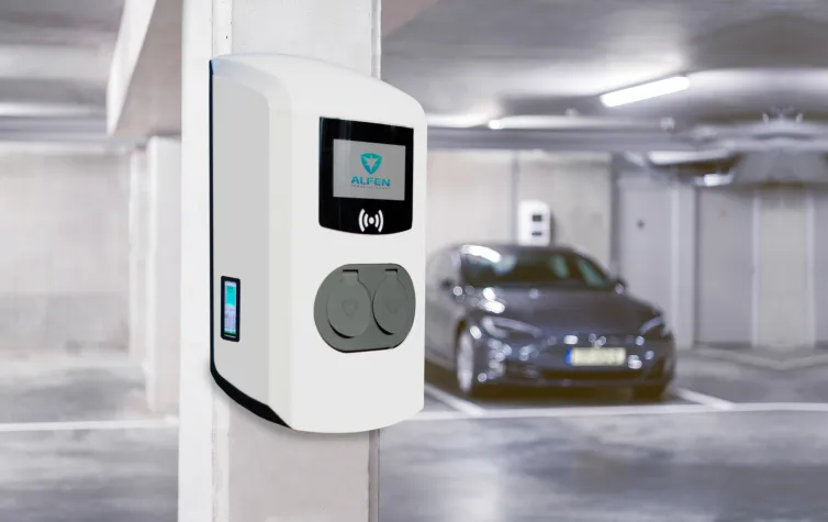 Bild: Hymes hat eichrechtskonforme Alfen-Ladestationen vorrätig