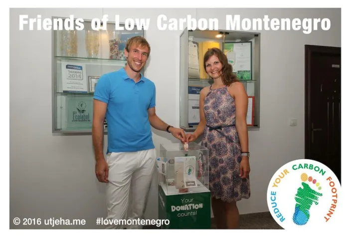 Bild: Montenegro Urlauber kompensieren CO2 Fußabdruck ihrer Reise