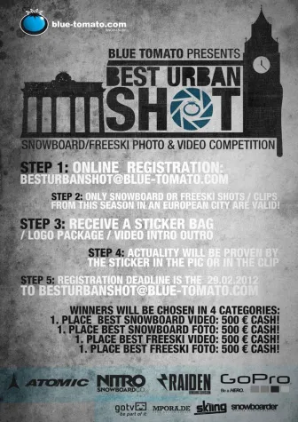 Bild: Blue Tomato goes Europe with the Best Urban Shot Photo an Video Contest
