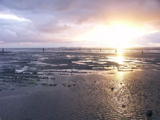 Bild: Zeit zu zweit: Herbst an der Nordsee