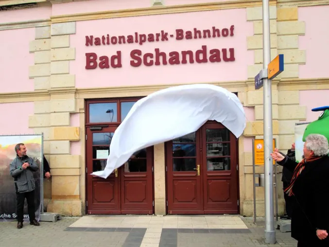 Nationalparkbahnhof Bad Schandau ist eine Bereicherung für die Tourismusregion Sächsische Schweiz Bild: Nationalparkbahnhof Bad Schandau ist eine Bereicherung für die Tourismusregion Sächsische Schweiz