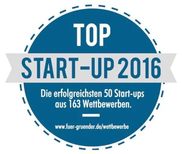 Darmstädter Start-up unter den TOP 50 Deutscher Start-ups 2016: Bild: Darmstädter Start-up unter den TOP 50 Deutscher Start-ups 2016: