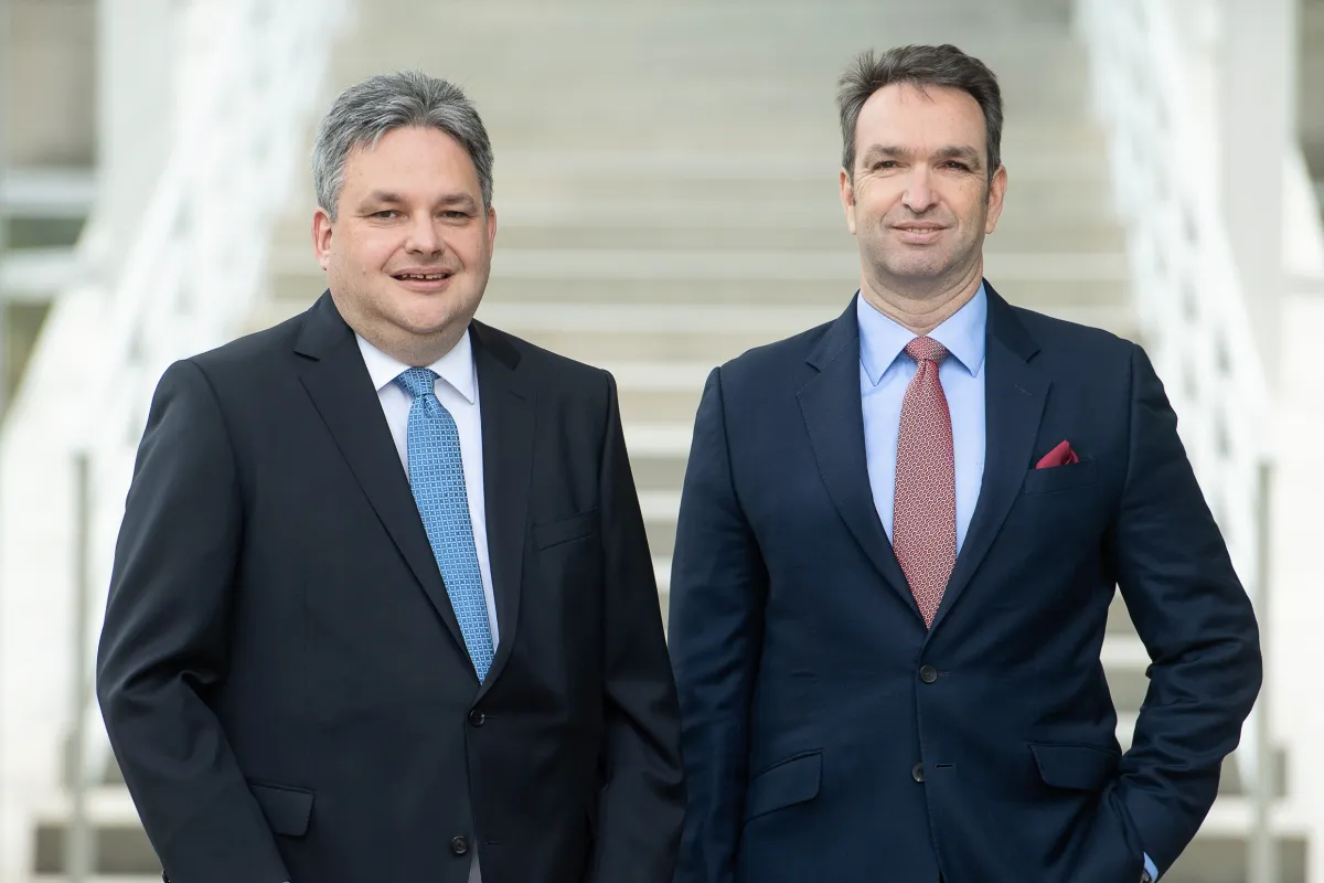 Dr.Rainer Schultheiß und Kanzleigründer Martin Wulf PKF WULF GRUPPE (© KD BUSCH)