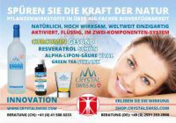 Bild: Innovation aus der Naturheilkunde: Curcumin - der Wirkstoff der Kurkuma Pflanze - über 400fach Bioverfügbar