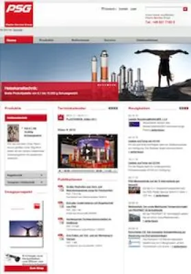 Bild: Website-Relaunch der PSG-online durch die dkd