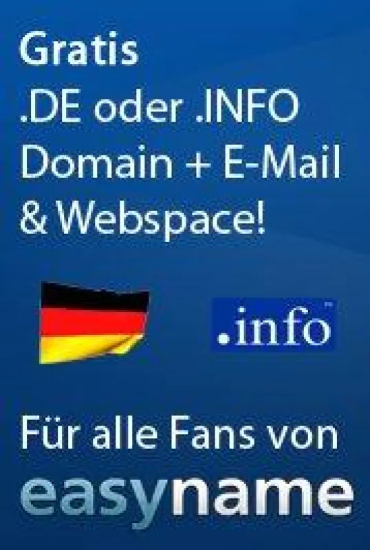 Aktuelle easyname Aktionen