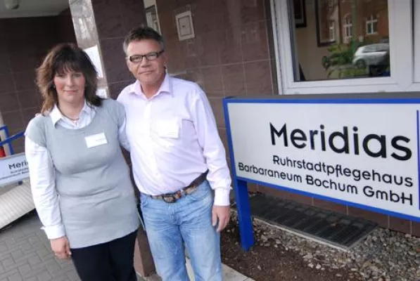 Bild: Meridias-Ruhrstadtpflegehaus präsentiert sich auf der JOBMEDI