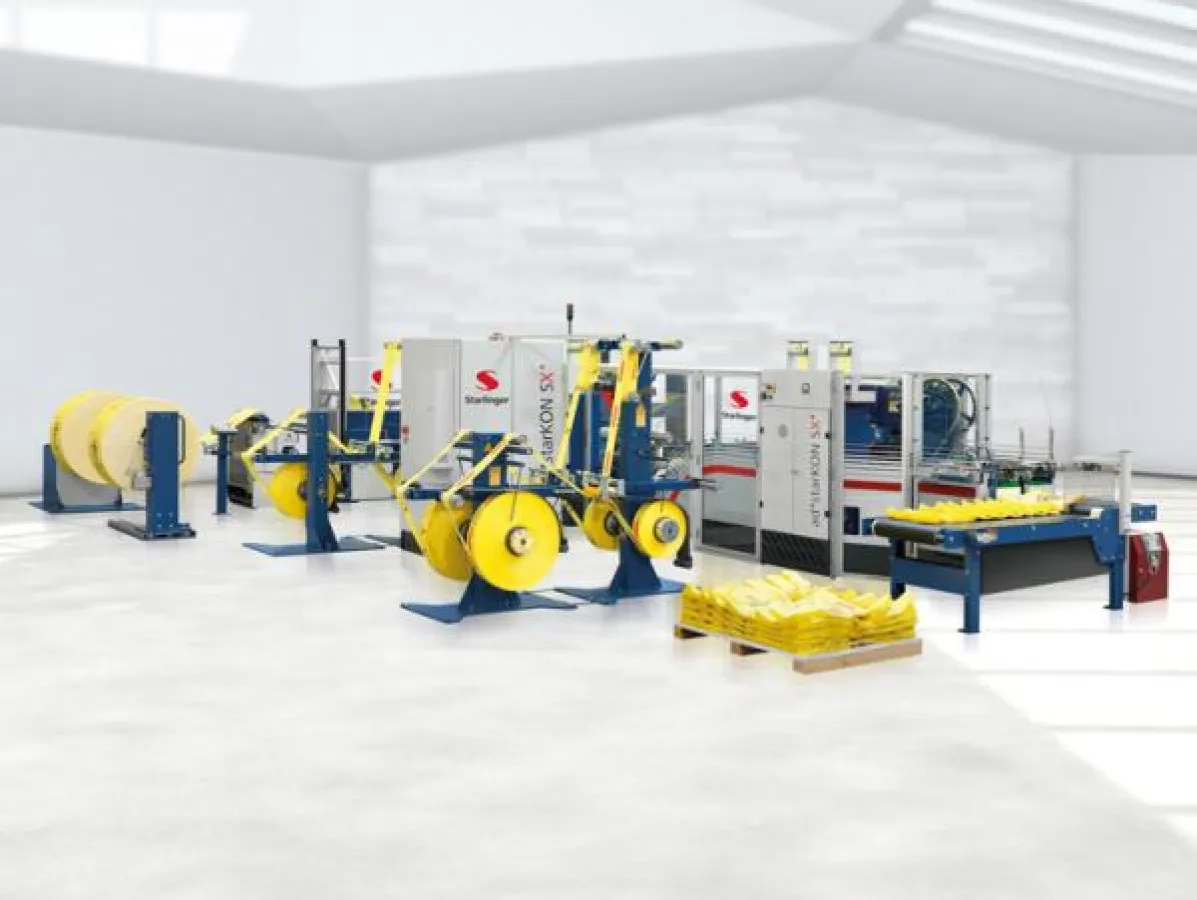 Starlinger Sackkonfektionsanlage ad*starKON SX+
