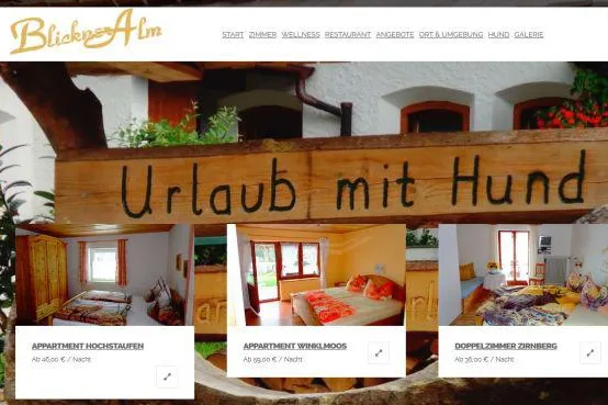 Bild: Urlaub mit Hund auf der Alm