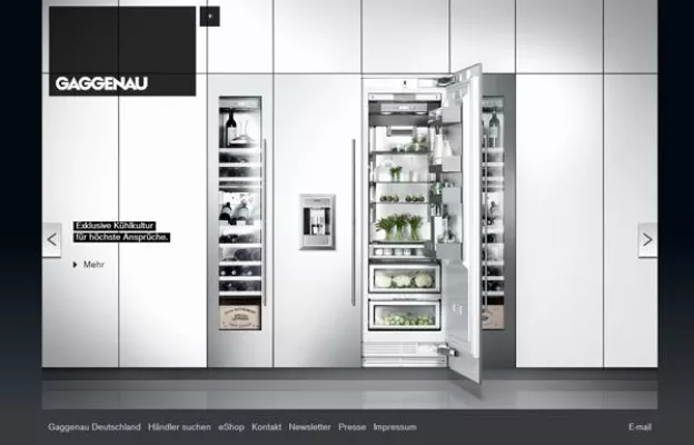Kuborgh ist am Relaunch von gaggenau.com beteiligt Bild: Kuborgh ist am Relaunch von gaggenau.com beteiligt