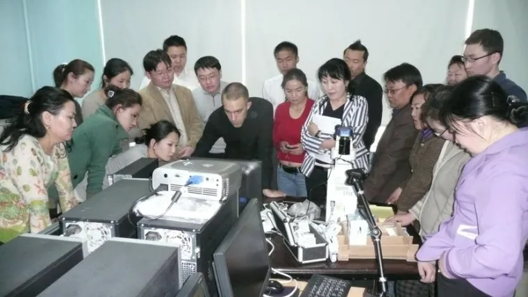 Bild: Telemedizin in der Mongolei