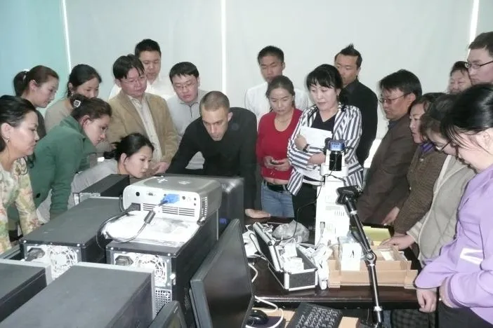 Bild: Telemedizin in der Mongolei