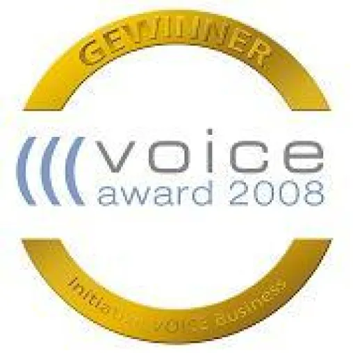 Bild: D+S Weckdienst mit VoiceAward prämiert