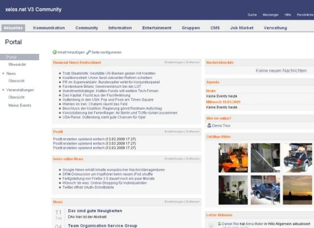 xelos.net Community Portal System | Startseite