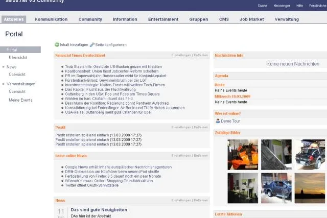 xelos.net schneidet bei Enterprise 2.0 Marktstudie gut ab Bild: xelos.net schneidet bei Enterprise 2.0 Marktstudie gut ab