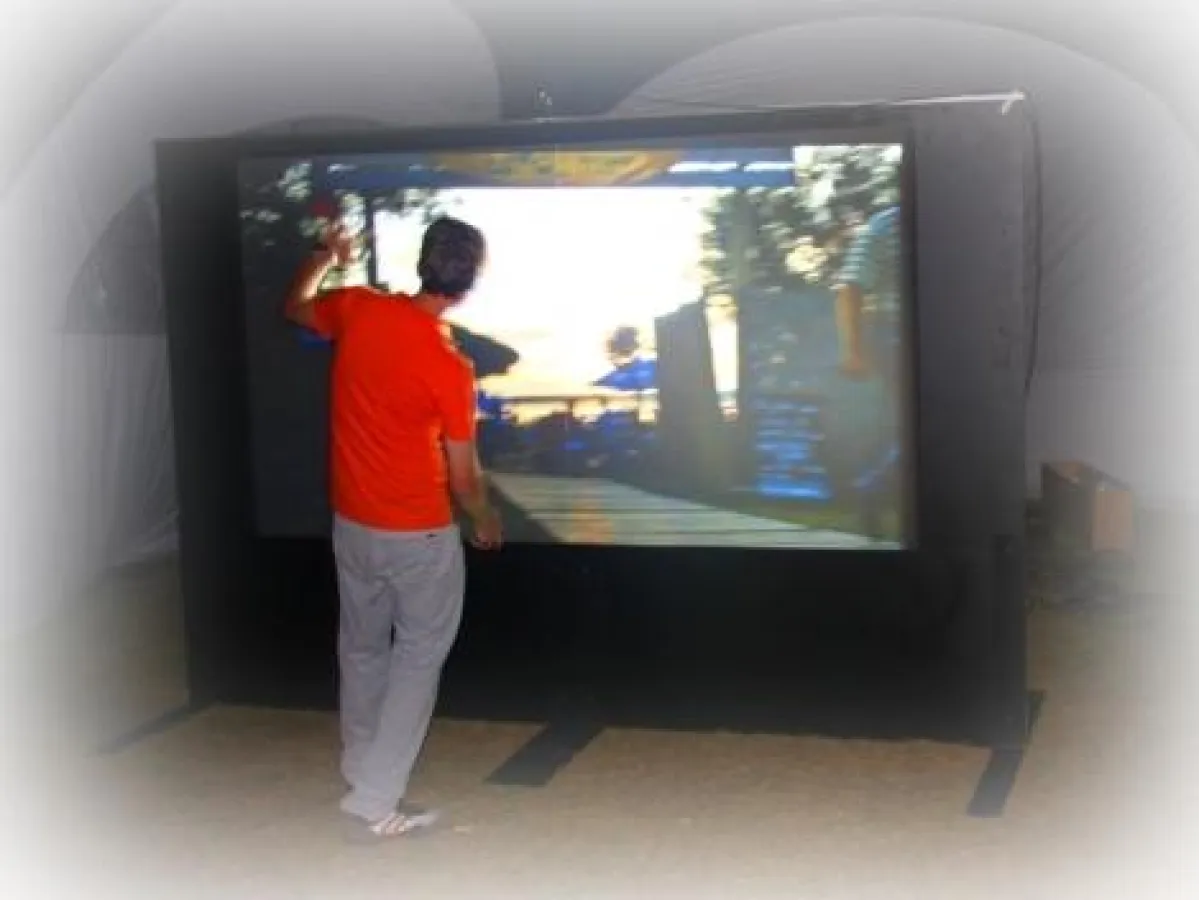 Interaktives Eventtool – Air Touch Window