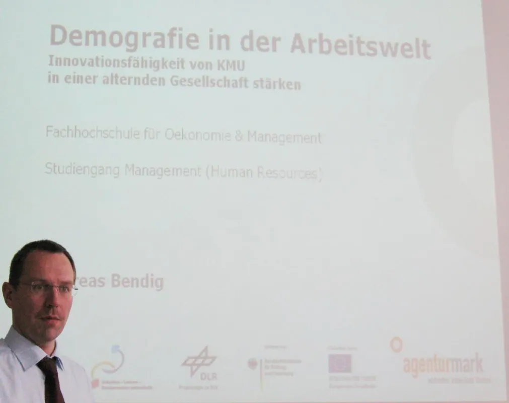 Andreas Bendig, Gründungsmitglied des Demographie-Experten e.V.