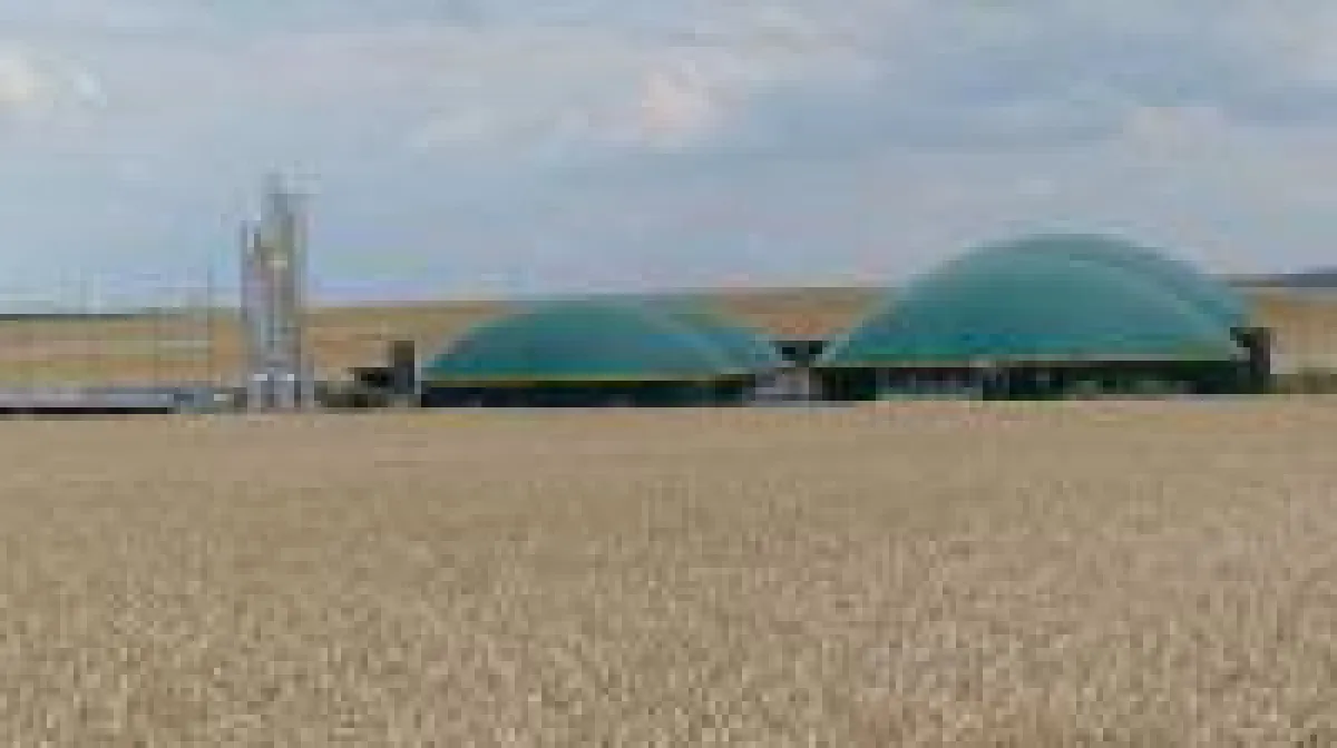Biomethananlage in Erdeborn, eines der Projekte von greenValue
