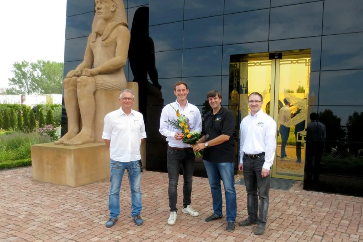 Begrüßung des neuen OKM Geschäftsführers in Altenburg